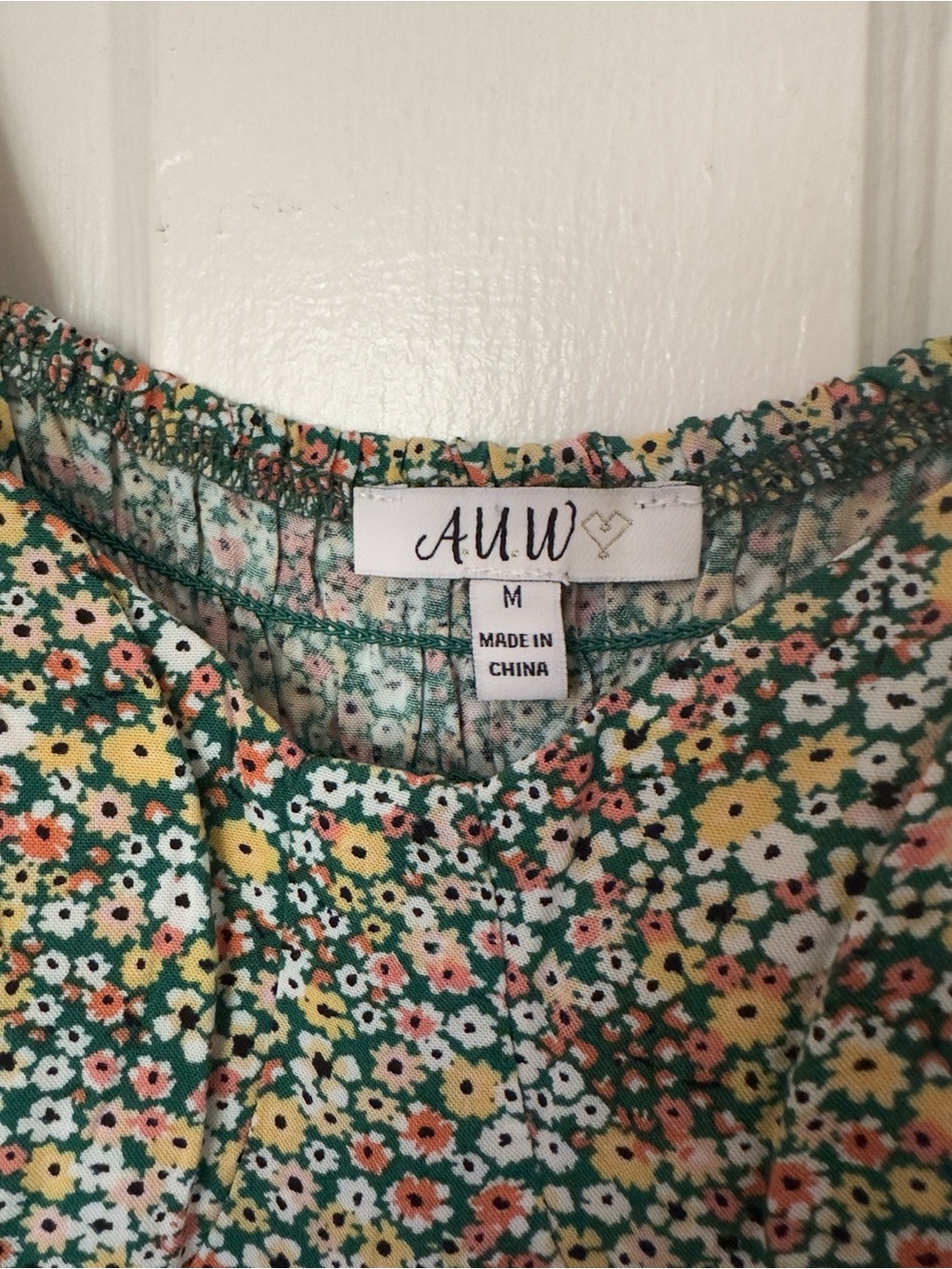 Floral Midi Sundress in Green - Picture 3 of 5